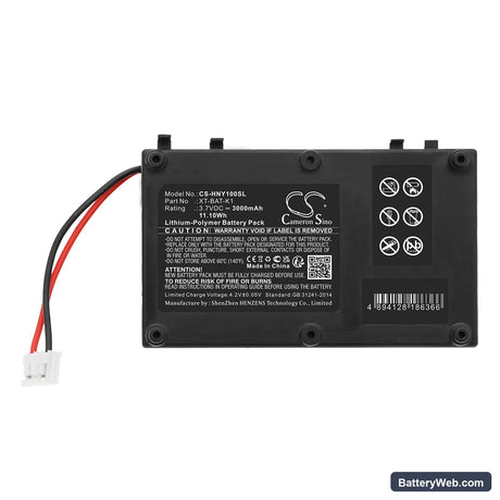 Honeywell BW Max XT II Replacement Battery, 3.7V, 3000mAh, Li-Polymer 5