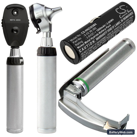 Heine Beta Handles Replacement Battery, 3.6V, 1000mAh, Ni-MH 4