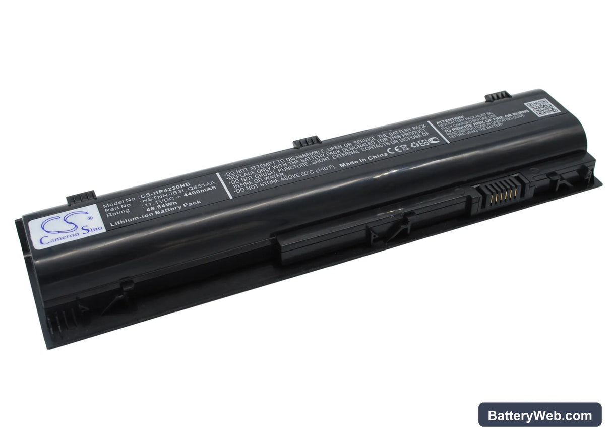 HP ProBook 4230s Replacement Battery, 11.1V, 4400mAh, Li-ion 2