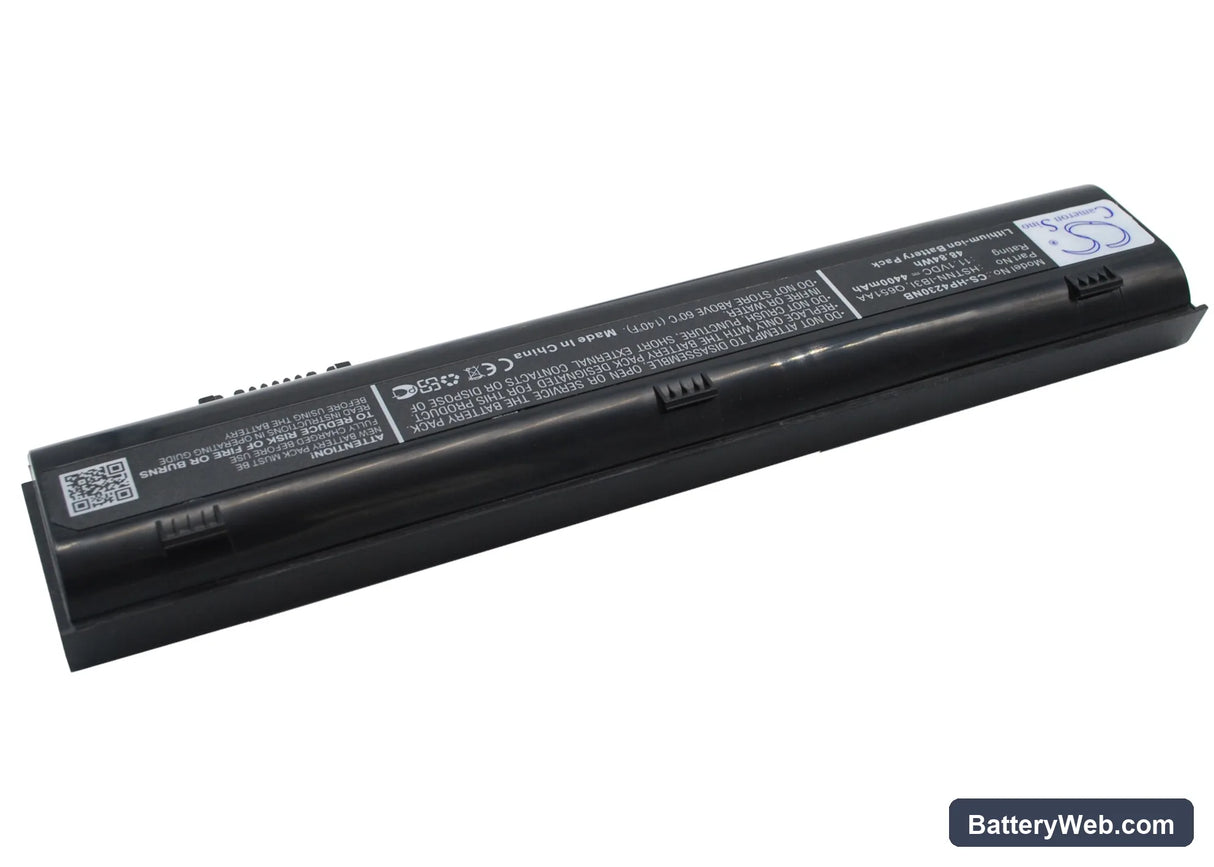 HP ProBook 4230s Replacement Battery, 11.1V, 4400mAh, Li-ion 3