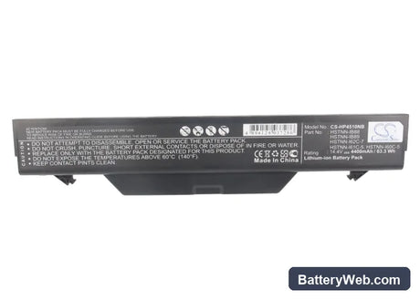 HP Probook 4510s Replacement Battery, 14.4V, 4400mAh, Li-ion 5