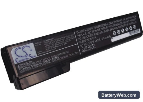 HP EliteBook 8460p Replacement Battery, 10.8V, 4400mAh, Li-ion 1