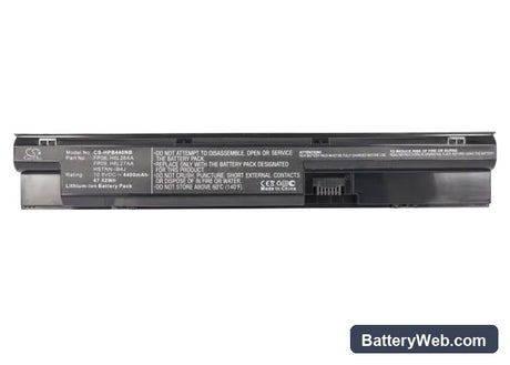 HP ProBook 440 Replacement Battery, 10.8V, 4400mAh, Li-ion 5