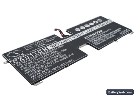 HP Spectre XT TouchSmart 15-4000eg Replacement Battery, 14.8V, 3200mAh, Li-Polymer 2