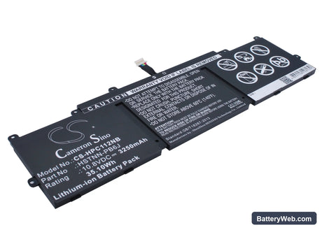 HP Chromebook 11-2101tu Replacement Battery, 10.8V, 3250mAh, Li-ion 1