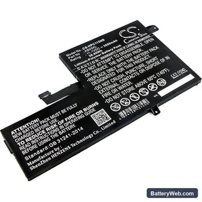 HP Chromebook 11 G5 EE Replacement Battery, 11.1V, 3500mAh, Li-Polymer 1