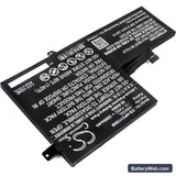 HP Chromebook 11 G5 EE Replacement Battery, 11.1V, 3500mAh, Li-Polymer 2