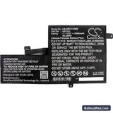 HP Chromebook 11 G5 EE Replacement Battery, 11.1V, 3500mAh, Li-Polymer 3