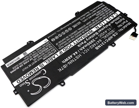 HP Chromebook 13 G1 Replacement Battery, 11.4V, 3900mAh, Li-Polymer 2