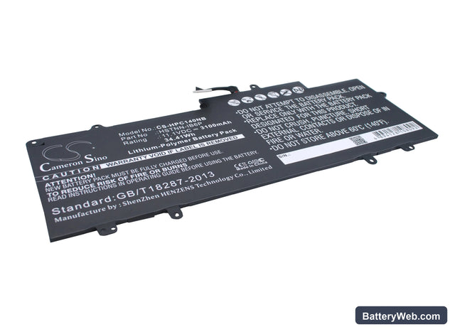 HP Chromebook 14-X Replacement Battery, 11.1V, 3100mAh, Li-Polymer 1