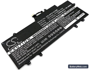HP Chromebook 14 G4 Replacement Battery, 11.4V, 3200mAh, Li-Polymer 1