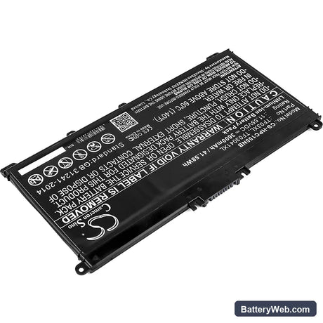 HP Pavilion 15-CC Replacement Battery, 11.55V, 3600mAh, Li-ion 2