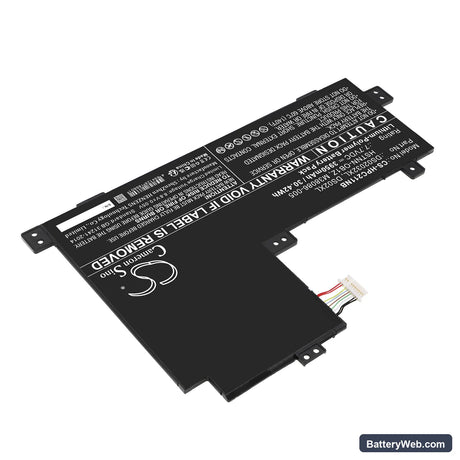 HP 40Q85UA Replacement Battery, 7.7V, 3950mAh, Li-Polymer 2