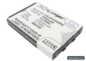 Clear SPOT Replacement Battery, 3.7V, 3400mAh, Li-ion 1