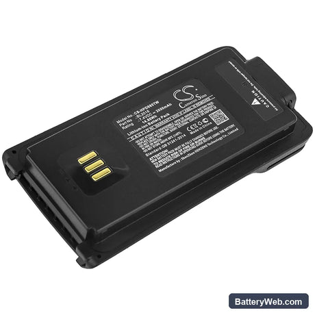 Hytera PD980 Replacement Battery, 7.4V, 2000mAh, Li-ion 1