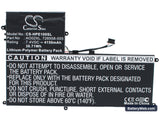 HP ElitePad 1000 Replacement Battery, 7.4V, 4150mAh, Li-Polymer 1