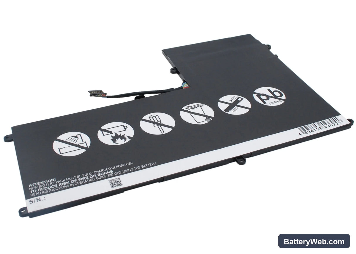 HP ElitePad 1000 Replacement Battery, 7.4V, 4150mAh, Li-Polymer 5