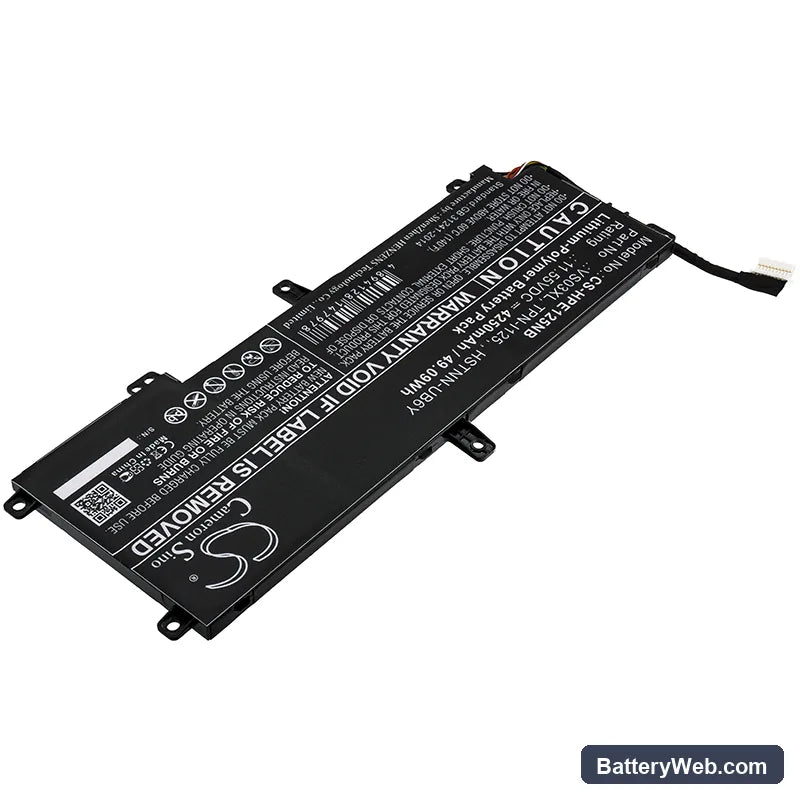 HP Envy 15-AS005NG W8Y52EA Replacement Battery, 11.55V, 4250mAh, Li-Polymer 2