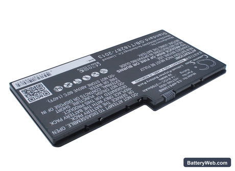 HP Envy 13 Replacement Battery, 14.8V, 2700mAh, Li-Polymer 2