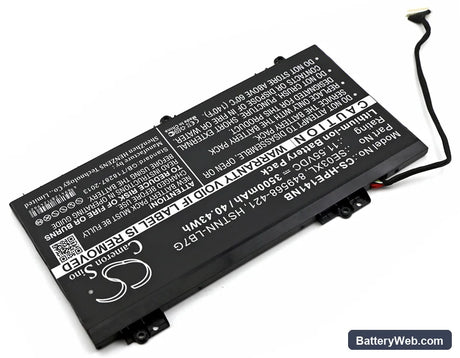 HP Pavilion 14-AL000 Replacement Battery, 11.55V, 3500mAh, Li-ion 2
