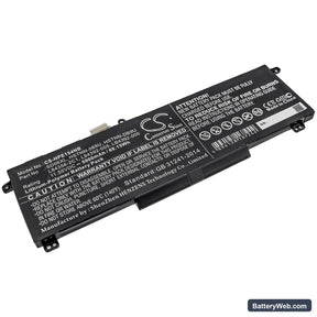 HP Omen 15-EK0004TX Replacement Battery, 11.55V, 5900mAh, Li-Polymer 1