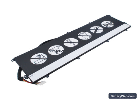 HP Envy X2 13" Replacement Battery, 7.6V, 4200mAh, Li-Polymer 3