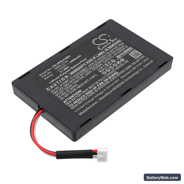 HP Agilent P1218-60002 PCI-X Remote Control Card Replacement Battery, 3.8V, 3000mAh, Li-Polymer 1