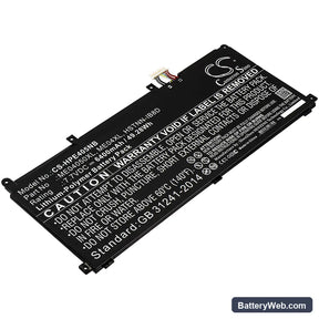 HP Elite x2 1013 Replacement Battery, 7.7V, 6400mAh, Li-Polymer 1