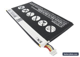 HP Tablet 7 1800 Replacement Battery, 3.7V, 4100mAh, Li-Polymer 3