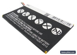 HP Tablet 7 1800 Replacement Battery, 3.7V, 4100mAh, Li-Polymer 4