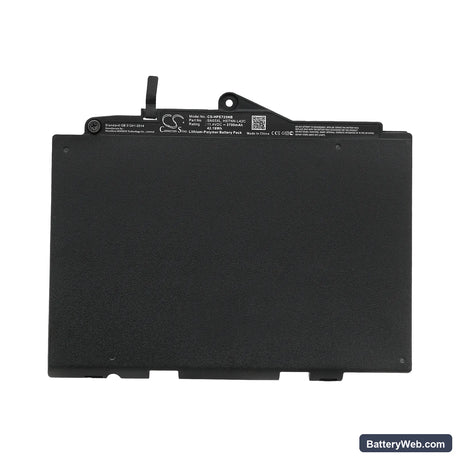 HP EliteBook 820 G3 Replacement Battery, 11.4V, 3700mAh, Li-Polymer 5