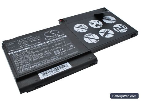 HP Elitebook 820 Replacement Battery, 11.1V, 4140mAh, Li-Polymer 1