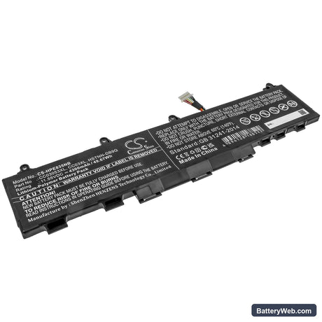 HP EliteBook 835 G7 23Y57EA Replacement Battery, 11.55V, 4300mAh, Li-Polymer 1