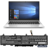 HP EliteBook 835 G7 23Y57EA Replacement Battery, 11.55V, 4300mAh, Li-Polymer 5