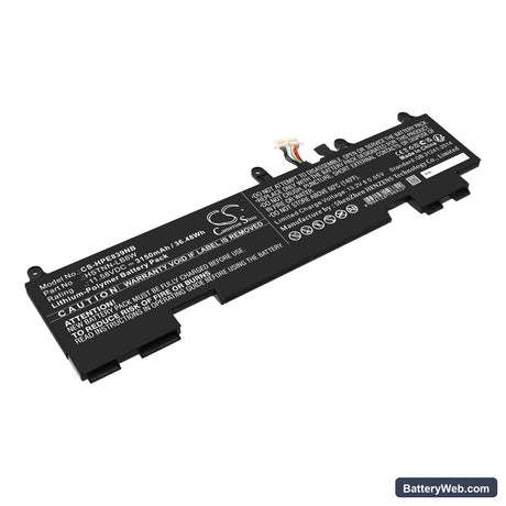 HP EliteBook 830 G9 Replacement Battery, 11.58V, 3150mAh, Li-Polymer 1
