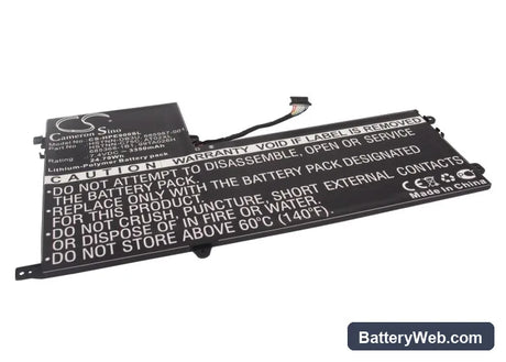 HP ElitePad 900 Replacement Battery, 7.4V, 3350mAh, Li-Polymer 1