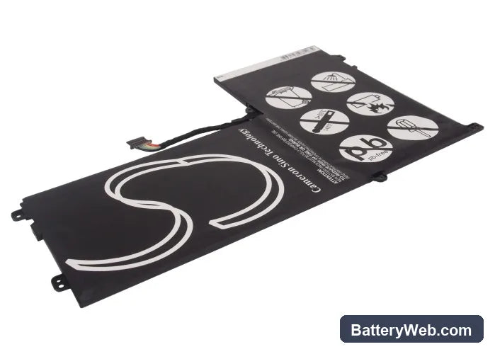 HP ElitePad 900 Replacement Battery, 7.4V, 3350mAh, Li-Polymer 4