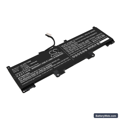 HP Pro x360 Fortis 11 G9 Replacement Battery, 11.4V, 3600mAh, Li-Polymer 1