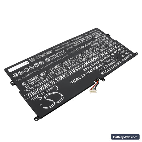 HP Elite Folio 13.5 inch 2-in-1 Replacement Battery, 7.7V, 6150mAh, Li-Polymer 2
