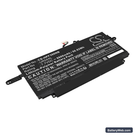 HP Dragonfly Folio G3 Replacement Battery, 7.7V, 6600mAh, Li-Polymer 1