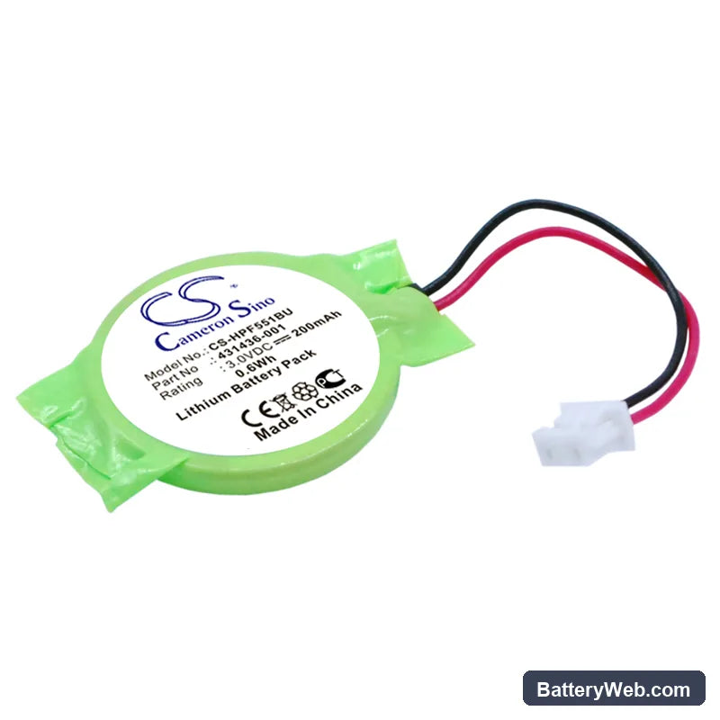 IEI Nova 8450G2-R10 Replacement Battery, 3V, 200mAh, Lithium 1