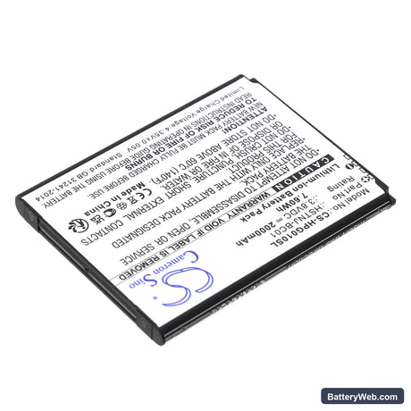 HP Prime Graphing Calculator Replacement Battery, 3.8V, 2000mAh, Li-ion 2