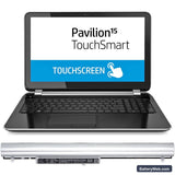 HP Pavilion Touchsmart 14 Replacement Battery, 14.8V, 2200mAh, Li-ion 6