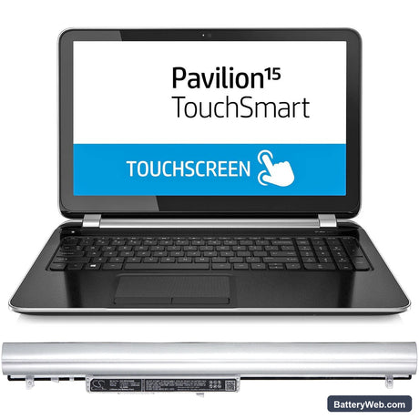 HP Pavilion Touchsmart 14 Replacement Battery, 14.8V, 2200mAh, Li-ion 6