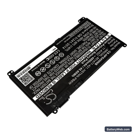 HP ProBook 430 G4 Replacement Battery, 11.4V, 4000mAh, Li-Polymer 2