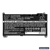 HP ProBook 430 G4 Replacement Battery, 11.4V, 4000mAh, Li-Polymer 3