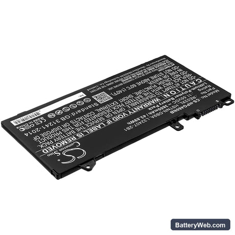 HP ProBook 450 G6 Replacement Battery, 11.55V, 3800mAh, Li-Polymer 2
