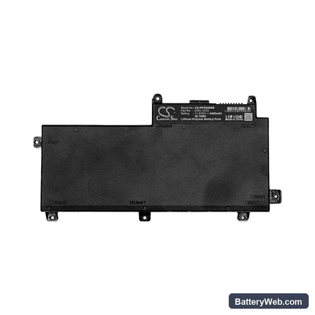 HP ProBook 640 G2 Replacement Battery, 11.4V, 3400mAh, Li-Polymer 5