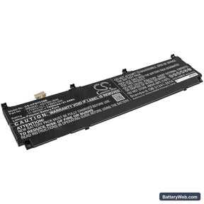 HP ZBook Studio G7 2J3H8PA Replacement Battery, 11.58V, 7050mAh, Li-Polymer 1