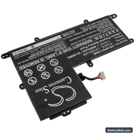 HP Chromebook 11A Replacement Battery, 7.6V, 4600mAh, Li-Polymer 2